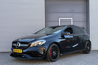 Mercedes-Benz A-Klasse AMG 45 4MATIC I Aut. I 381 PK I Performance stoelen I Pano.dak I Carplay