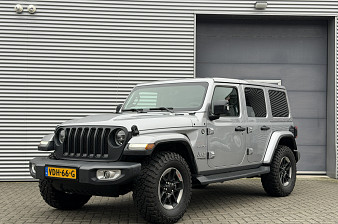 Jeep Wrangler 2.2D Sahara I Aut. I Grijs Kenteken I 11000 Km I Carplay I Leder I 4WD
