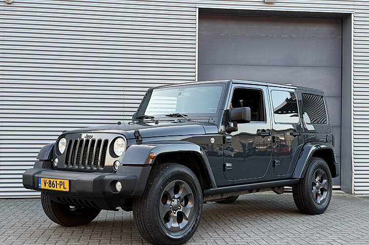 Jeep Wrangler 2.8 CRD Night Eagle I Aut. I Hardtop I 4wd I Grijs Kenteken